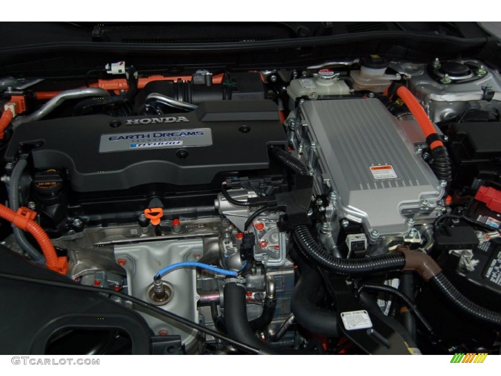 2015 Accord Hybrid EX-L Sedan - Alabaster Silver Metallic / Ivory photo #29