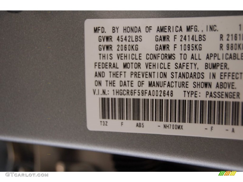2015 Accord Hybrid EX-L Sedan - Alabaster Silver Metallic / Ivory photo #31