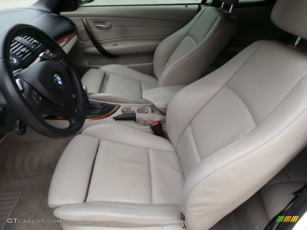 2008 1 Series 135i Convertible - Alpine White / Savanna Beige photo #2