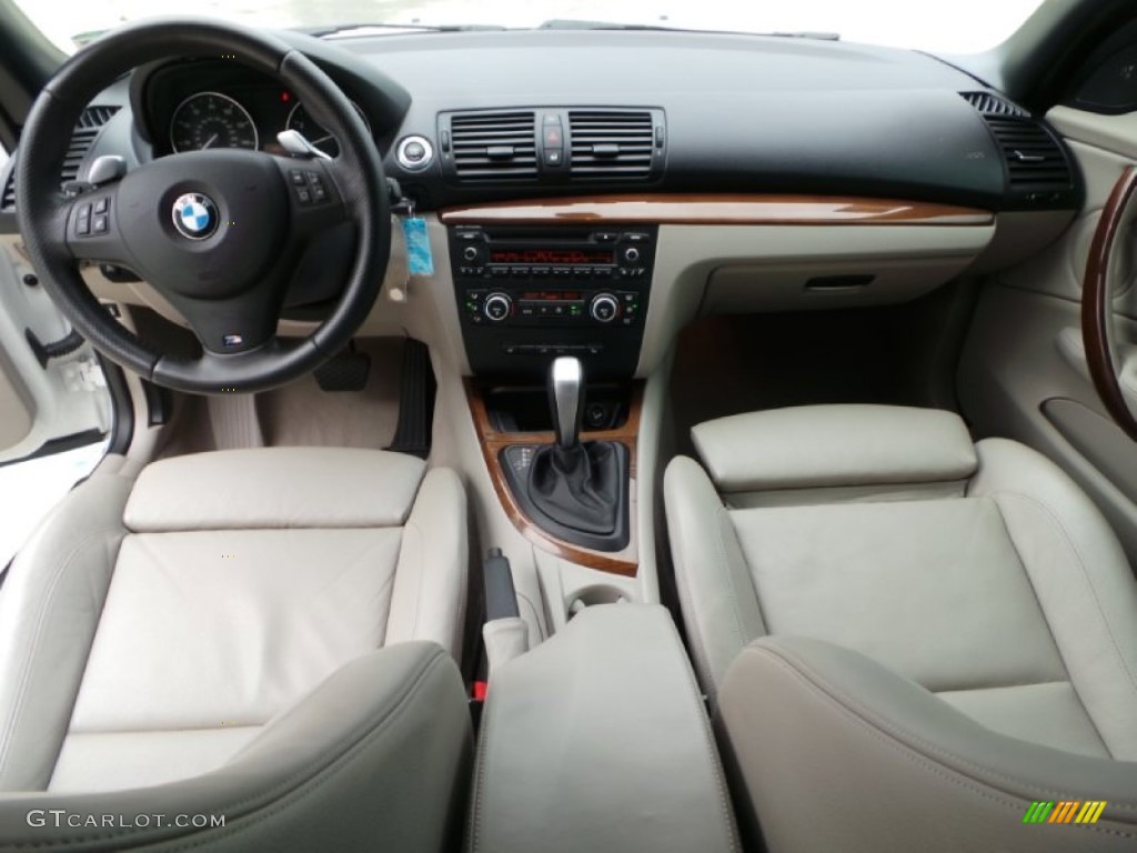 2008 1 Series 135i Convertible - Alpine White / Savanna Beige photo #3