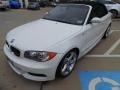 Alpine White 2008 BMW 1 Series 135i Convertible Exterior