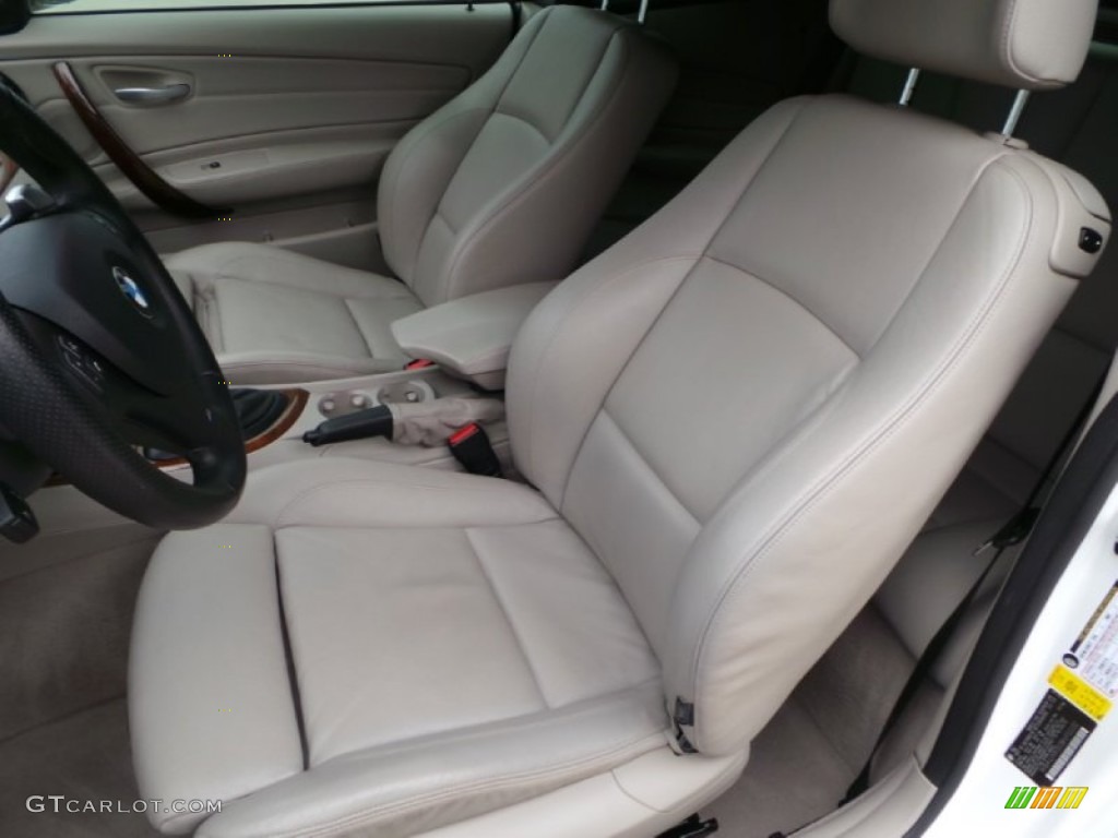 2008 1 Series 135i Convertible - Alpine White / Savanna Beige photo #33