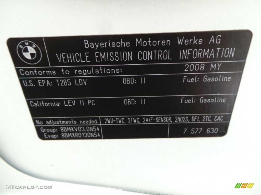 2008 1 Series 135i Convertible - Alpine White / Savanna Beige photo #50