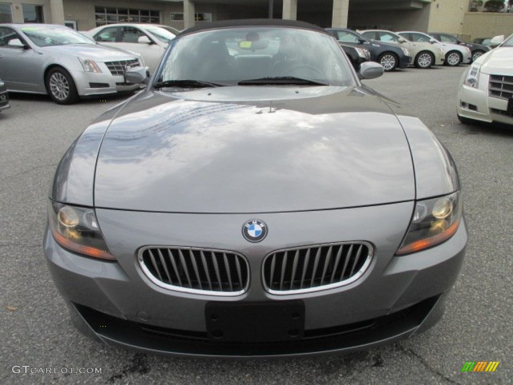 2008 Z4 3.0i Roadster - Space Grey Metallic / Black photo #8
