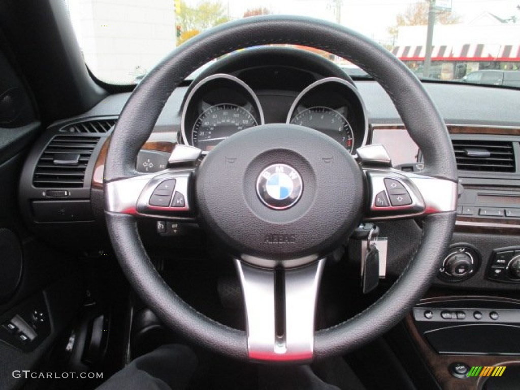 2008 Z4 3.0i Roadster - Space Grey Metallic / Black photo #13