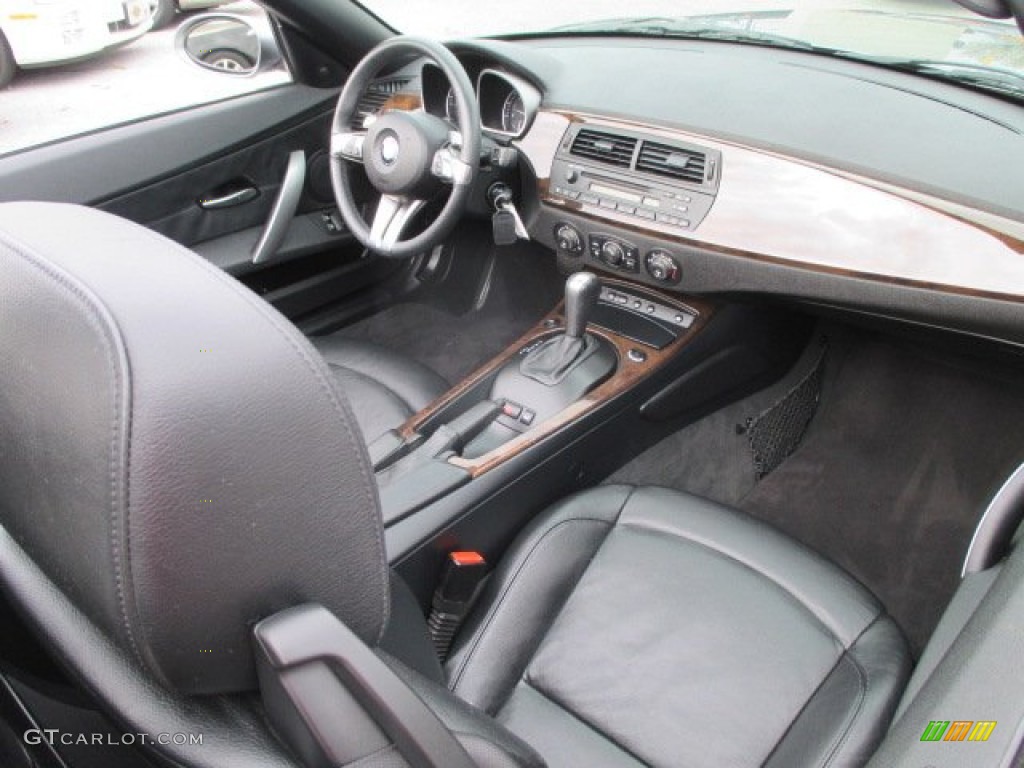 2008 Z4 3.0i Roadster - Space Grey Metallic / Black photo #17
