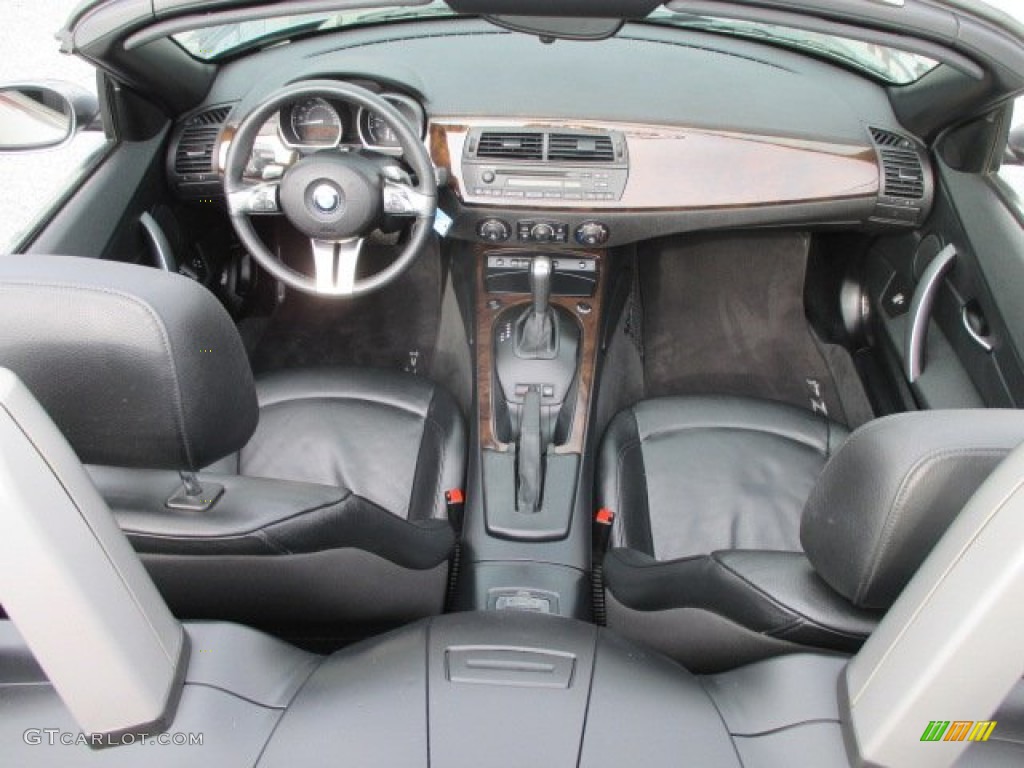 2008 Z4 3.0i Roadster - Space Grey Metallic / Black photo #18