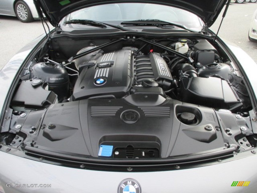 2008 Z4 3.0i Roadster - Space Grey Metallic / Black photo #31