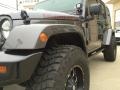 2014 Granite Metallic Jeep Wrangler Unlimited Rubicon 4x4  photo #15