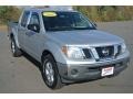 2011 Radiant Silver Metallic Nissan Frontier SL Crew Cab  photo #1