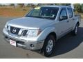 2011 Radiant Silver Metallic Nissan Frontier SL Crew Cab  photo #2