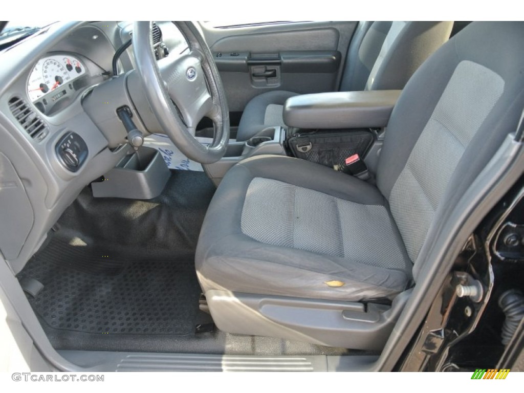 2005 Explorer Sport Trac XLT 4x4 - Black Clearcoat / Medium Dark Flint photo #9