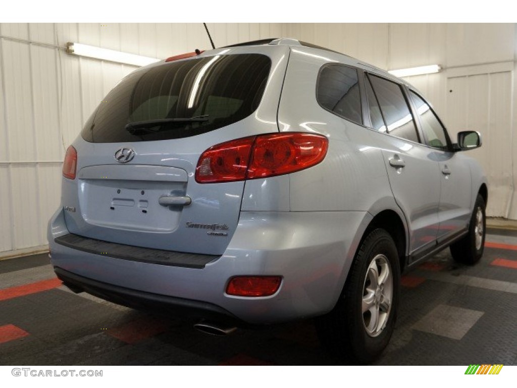 2007 Santa Fe GLS 4WD - Bright Silver / Gray photo #8