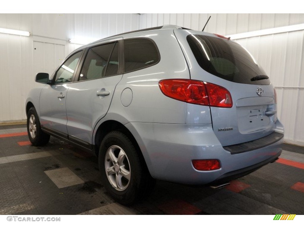 2007 Santa Fe GLS 4WD - Bright Silver / Gray photo #10