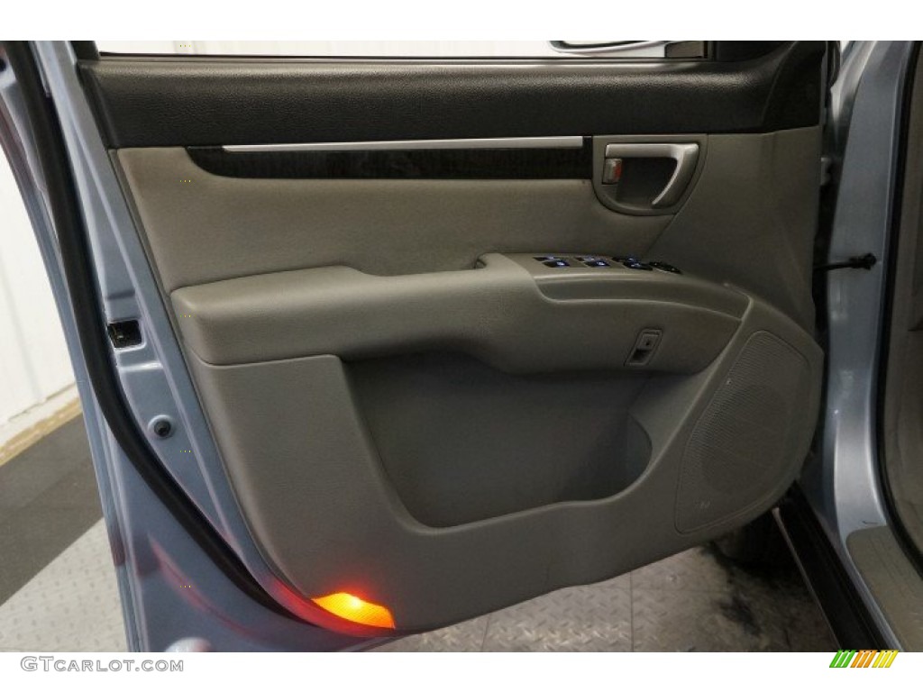 2007 Santa Fe GLS 4WD - Bright Silver / Gray photo #12