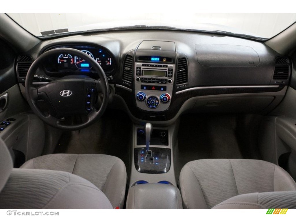 2007 Santa Fe GLS 4WD - Bright Silver / Gray photo #20