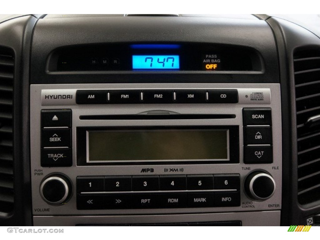 2007 Santa Fe GLS 4WD - Bright Silver / Gray photo #28