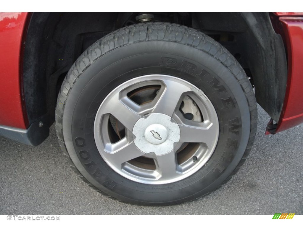 2004 TrailBlazer LS - Majestic Red Metallic / Medium Pewter photo #22