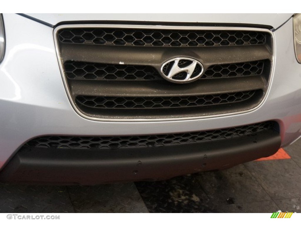 2007 Santa Fe GLS 4WD - Bright Silver / Gray photo #37