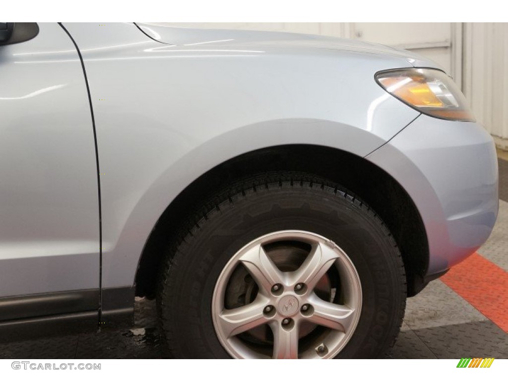 2007 Santa Fe GLS 4WD - Bright Silver / Gray photo #39