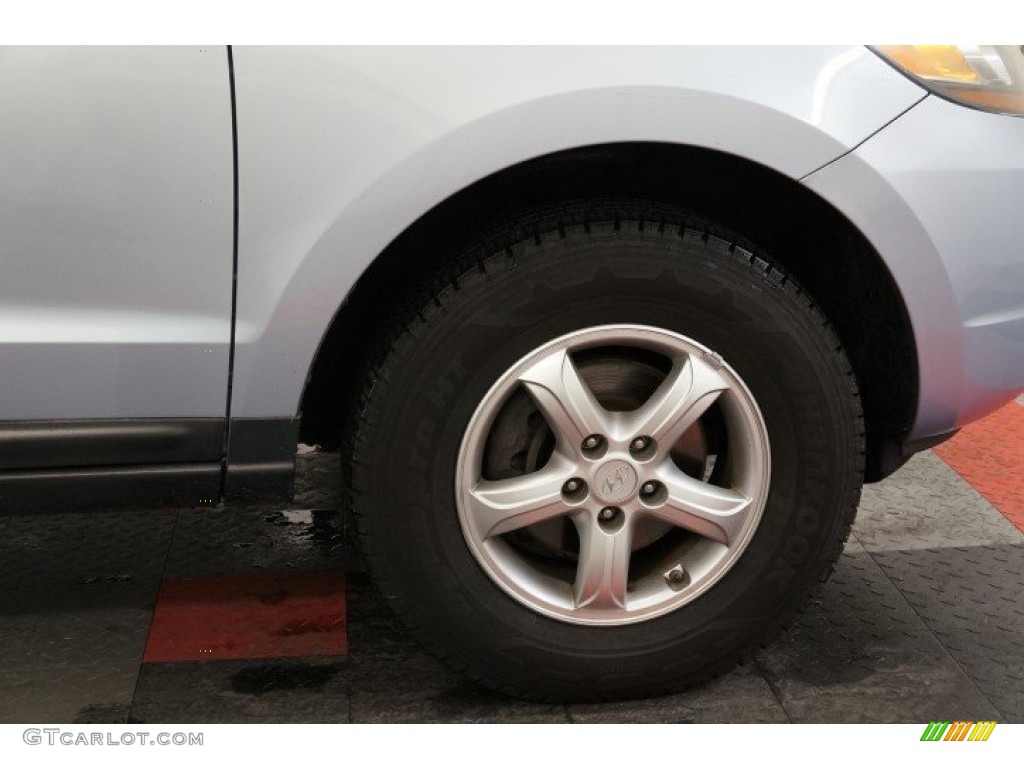 2007 Santa Fe GLS 4WD - Bright Silver / Gray photo #40