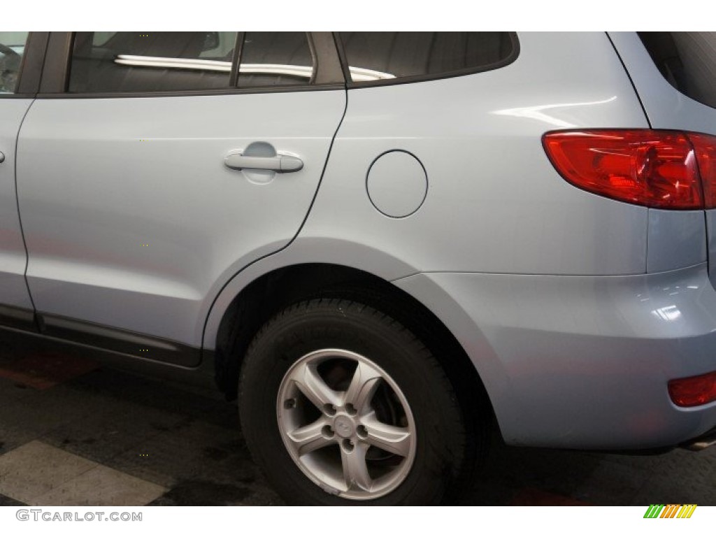 2007 Santa Fe GLS 4WD - Bright Silver / Gray photo #51