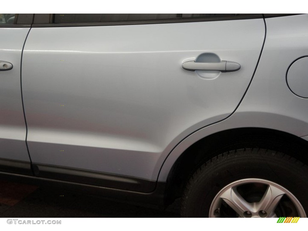 2007 Santa Fe GLS 4WD - Bright Silver / Gray photo #54