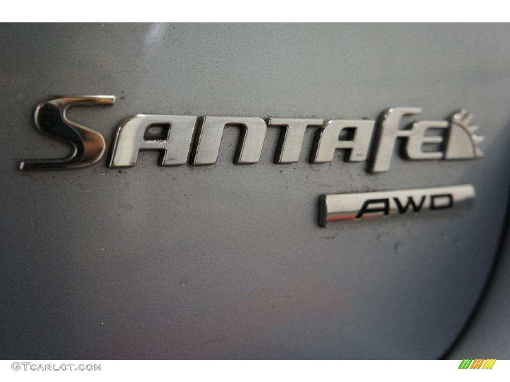 2007 Santa Fe GLS 4WD - Bright Silver / Gray photo #62