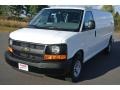 2015 Summit White Chevrolet Express 2500 Cargo Extended WT  photo #2