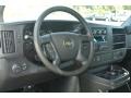 2015 Chevrolet Express Medium Pewter Interior Steering Wheel Photo