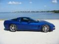 2002 Electron Blue Metallic Chevrolet Corvette Coupe  photo #8