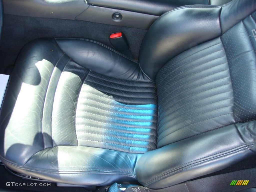 2002 Corvette Coupe - Electron Blue Metallic / Black photo #11