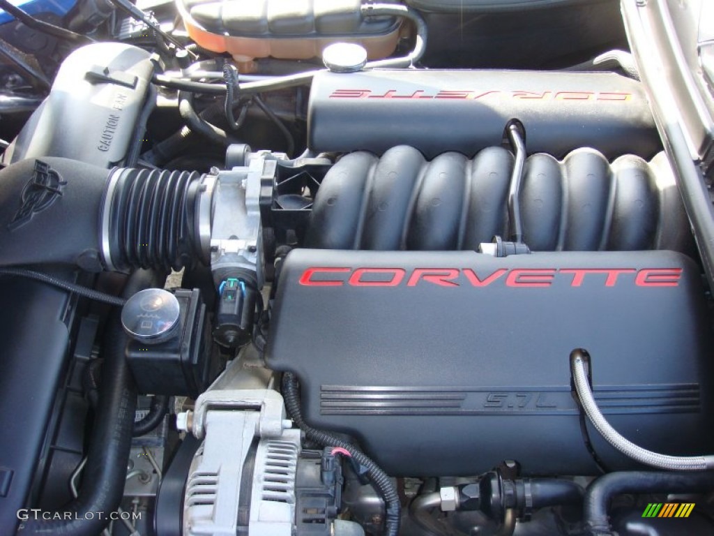 2002 Corvette Coupe - Electron Blue Metallic / Black photo #23