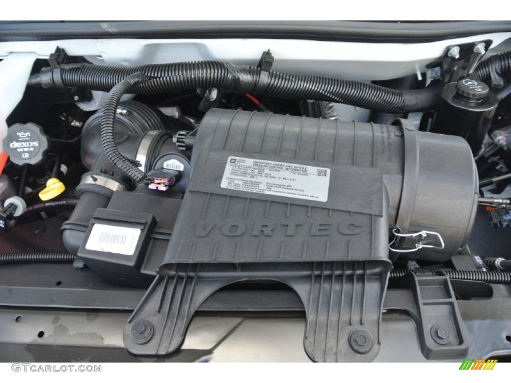 2015 Chevrolet Express Cutaway 3500 Utility Van 6.0 Liter OHV 16-Valve Vortec FlexFuel V8 Engine Photo #98928229