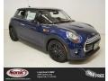 2015 Deep Blue Metallic Mini Cooper Hardtop 2 Door  photo #1