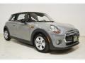 2015 Moonwalk Gray Metallic Mini Cooper Hardtop 2 Door  photo #2