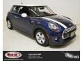 2015 Deep Blue Metallic Mini Cooper Hardtop 2 Door  photo #1