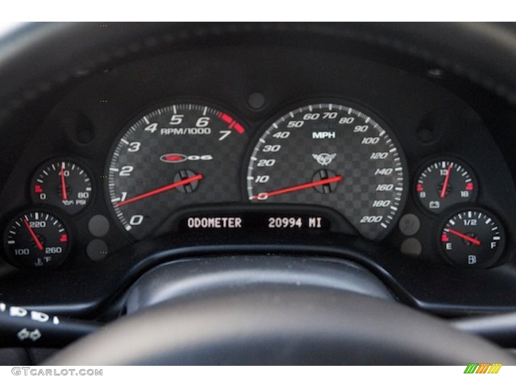 2004 Chevrolet Corvette Z06 Gauges Photo #98933967