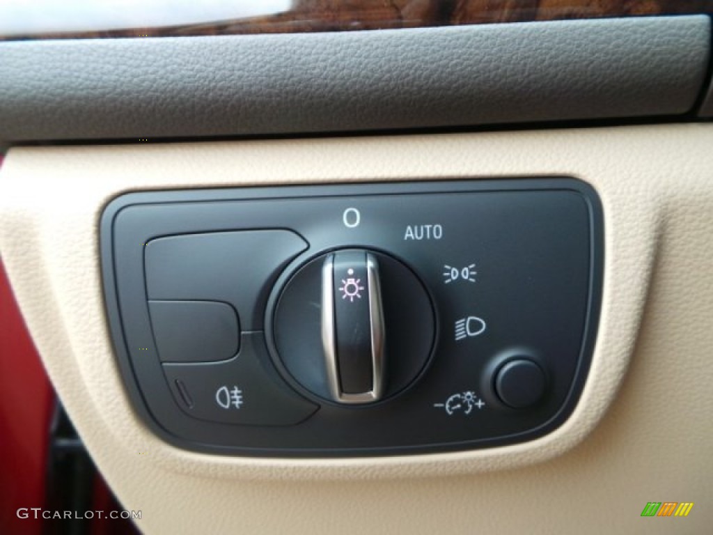 2015 A6 2.0T Premium Plus Sedan - Garnet Red Pearl / Velvet Beige photo #26