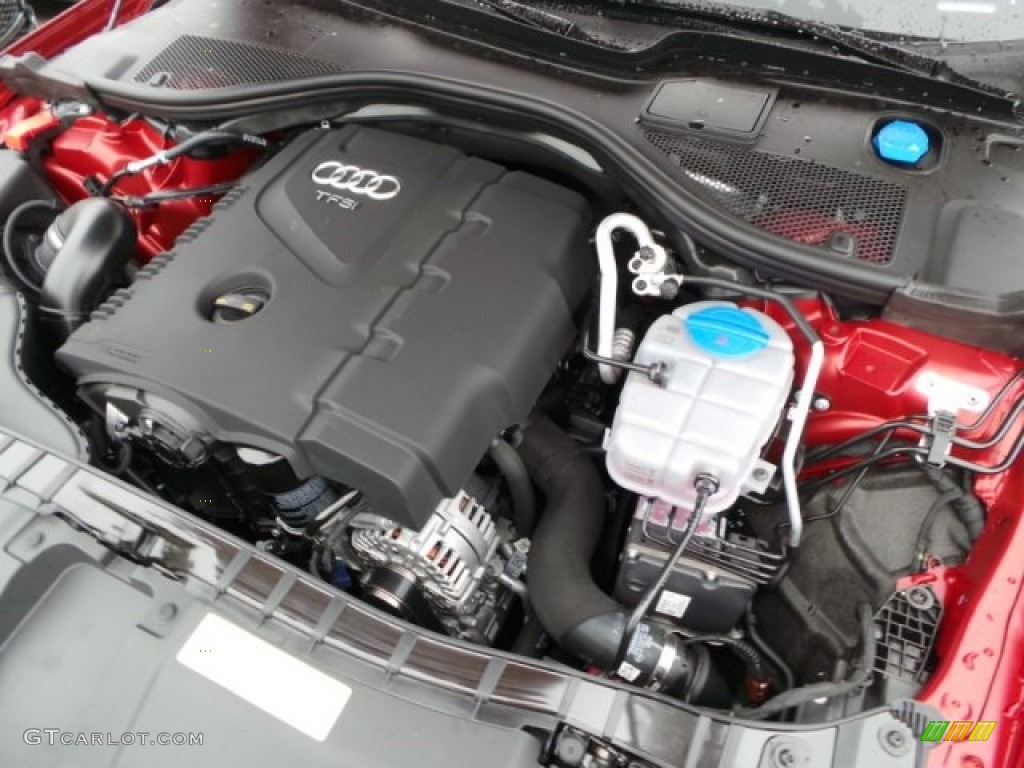 2015 A6 2.0T Premium Plus Sedan - Garnet Red Pearl / Velvet Beige photo #34