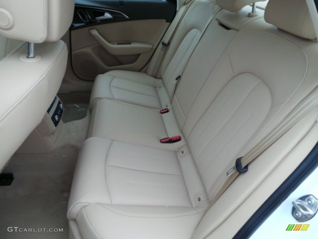 2015 Audi A6 2.0T Premium Plus Sedan Rear Seat Photo #98936221