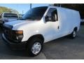 2008 Oxford White Ford E Series Van E150 Commercial  photo #2