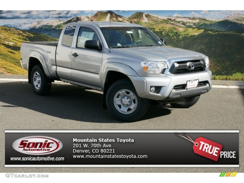 Silver Sky Metallic Toyota Tacoma