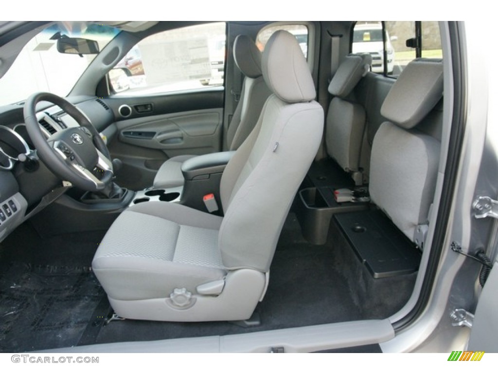 Graphite Interior 2015 Toyota Tacoma V6 Access Cab 4x4 Photo #98938033