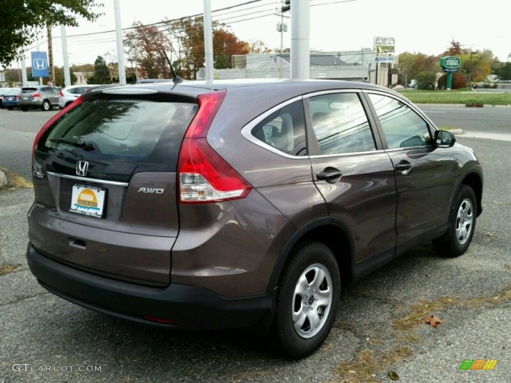 2014 CR-V LX AWD - Urban Titanium Metallic / Black photo #2