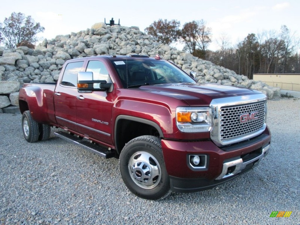 Sonoma Red Metallic GMC Sierra 3500HD