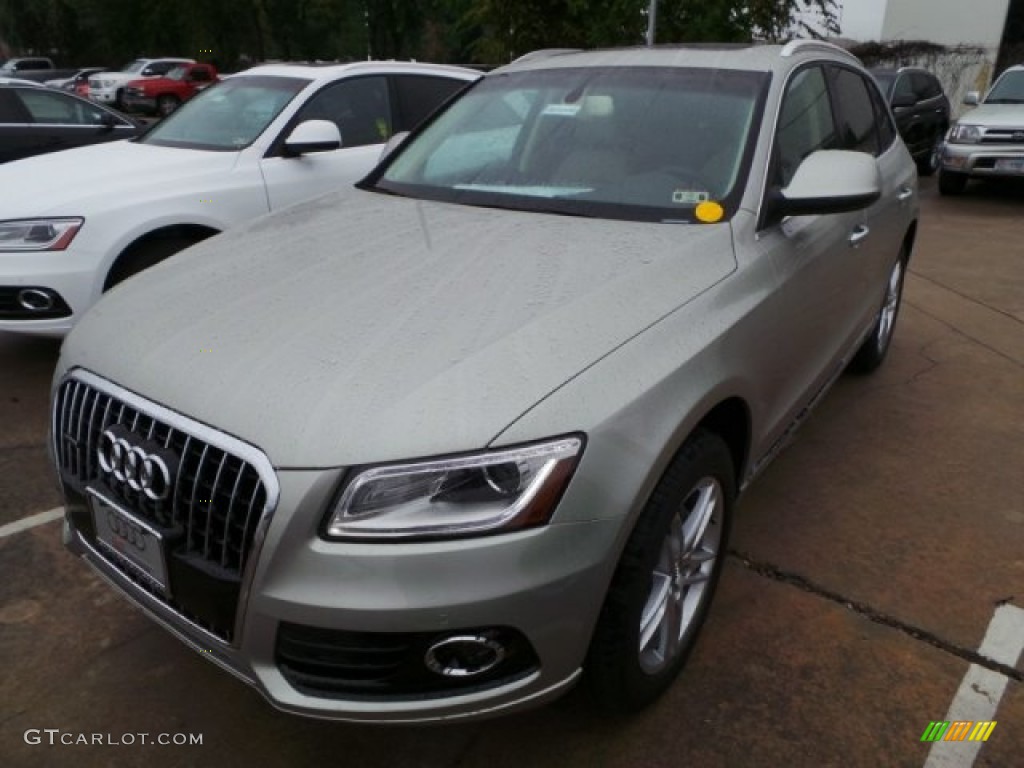 Cuvee Silver Metallic 2015 Audi Q5 2.0 TFSI Premium Plus quattro Exterior Photo #98939572