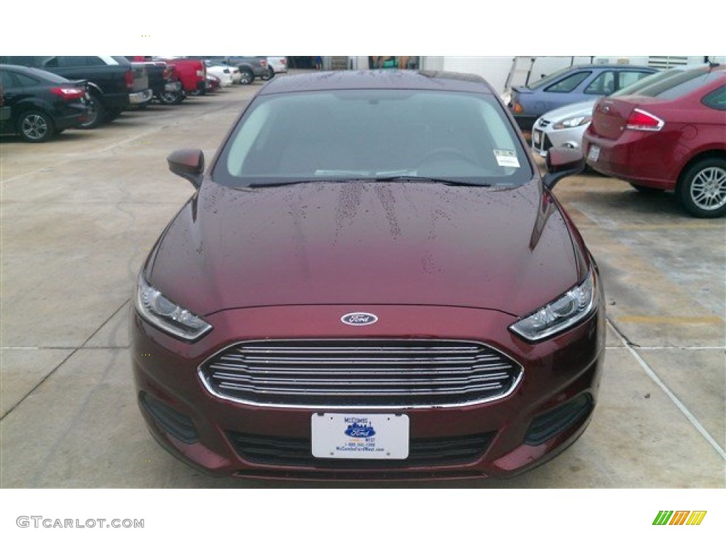 2015 Fusion S - Bronze Fire Metallic / Earth Gray photo #31