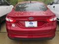 2015 Ruby Red Metallic Ford Fusion S  photo #3