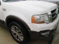 2015 White Platinum Metallic Tri-Coat Ford Expedition King Ranch  photo #2